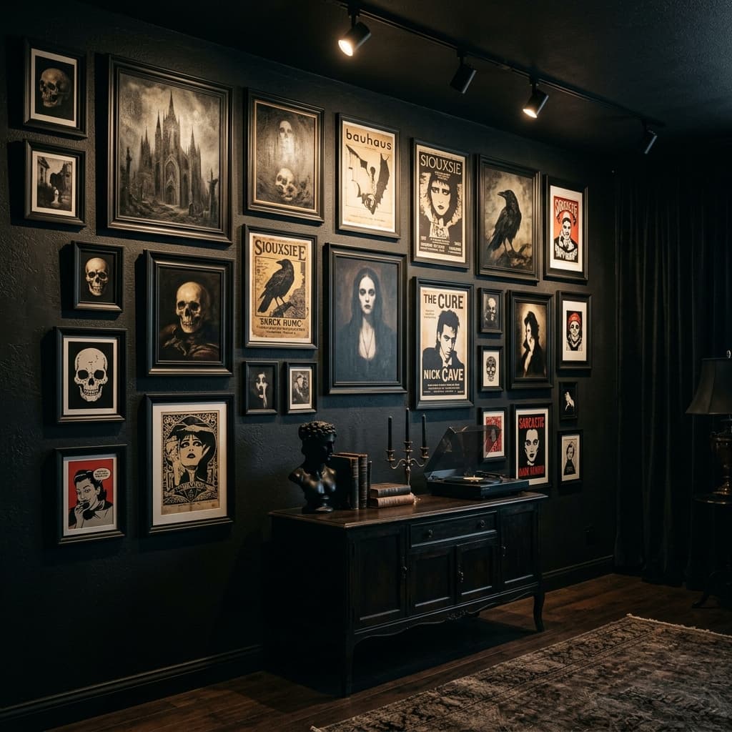 Dark Wall Art Ideas for Men's Rooms